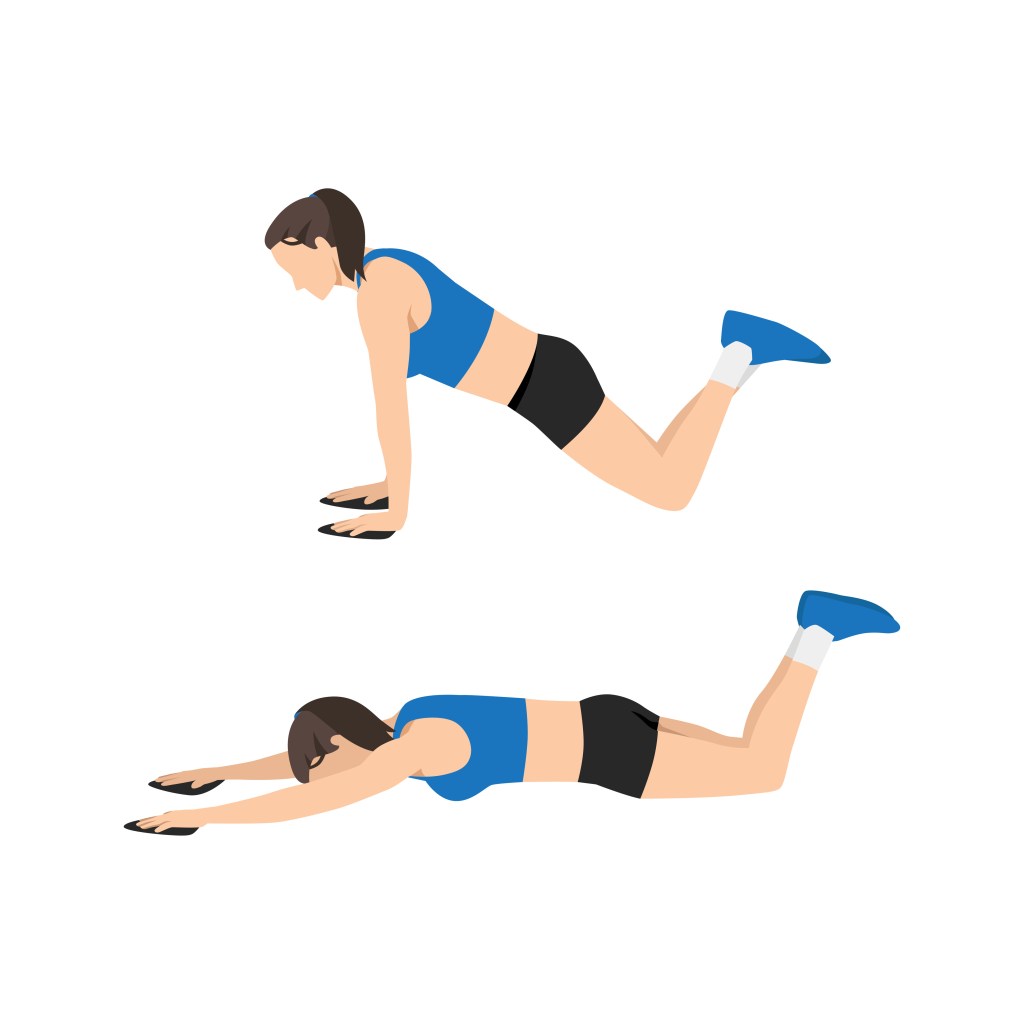 Slide Pads Sport Workout Bauchmuskel Training