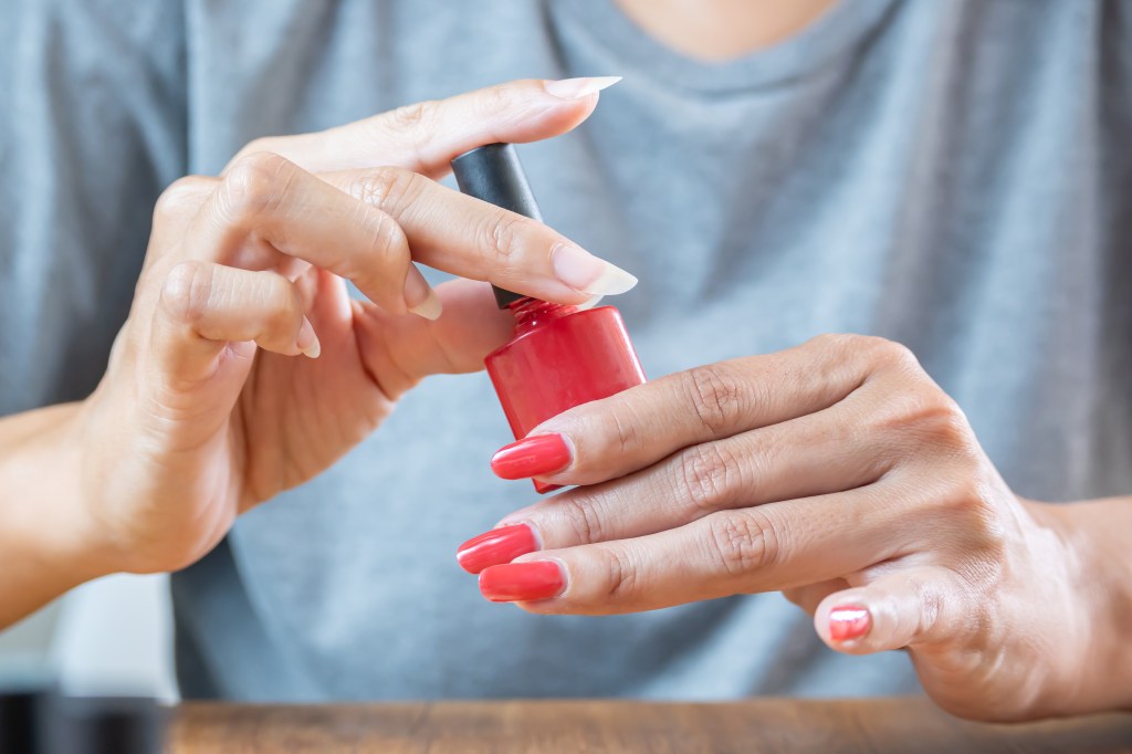 Nagellack trocknen