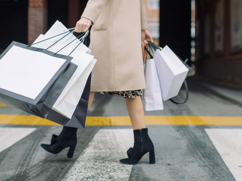 Frau Shopping