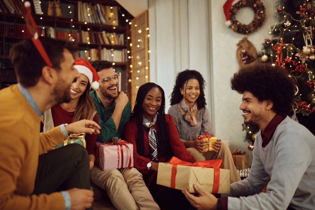 Freunde Weihnachten Geschenke