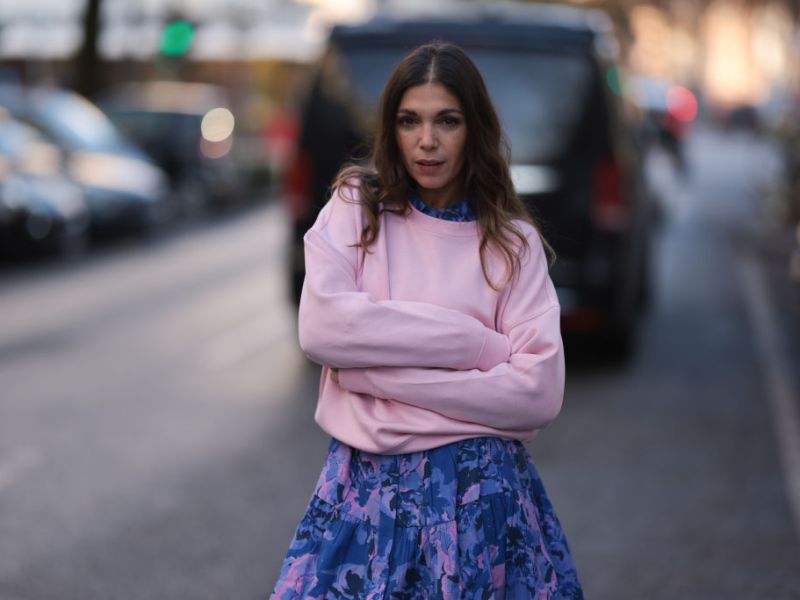 Pulli Kleid Streetstyle