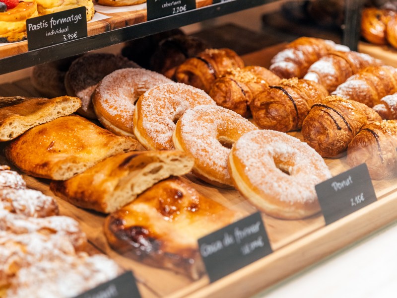 Bäckerei Auslage