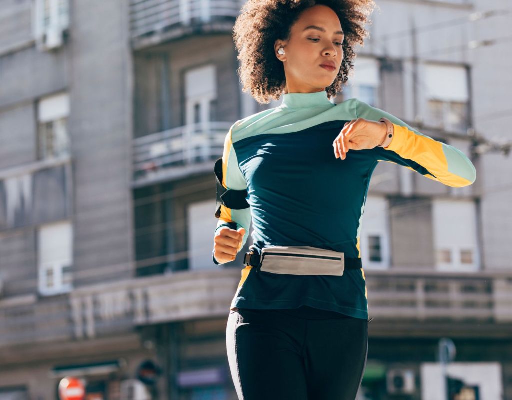 Frau beim Joggen