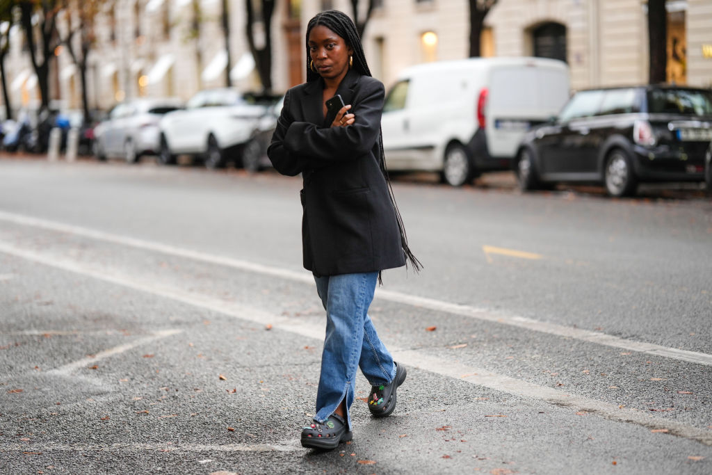 crocs blazer streetstyle
