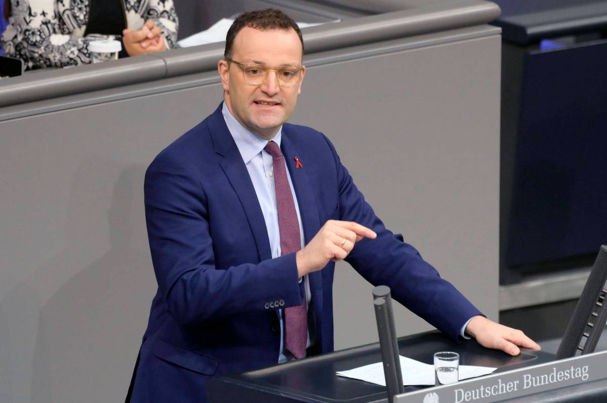 Jens Spahn im Deutschen Bundestag.