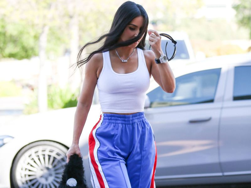 kim kardashian weisses tank top