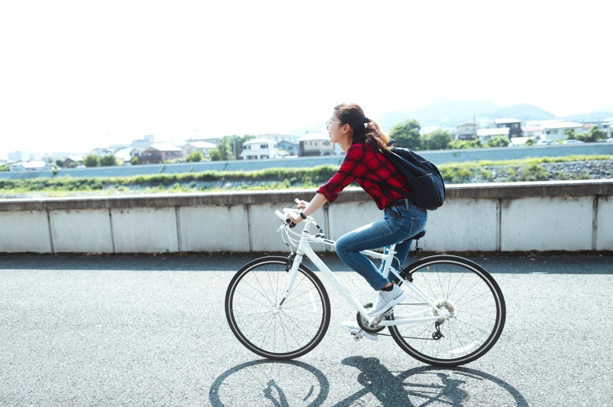 Frau Fahrrad