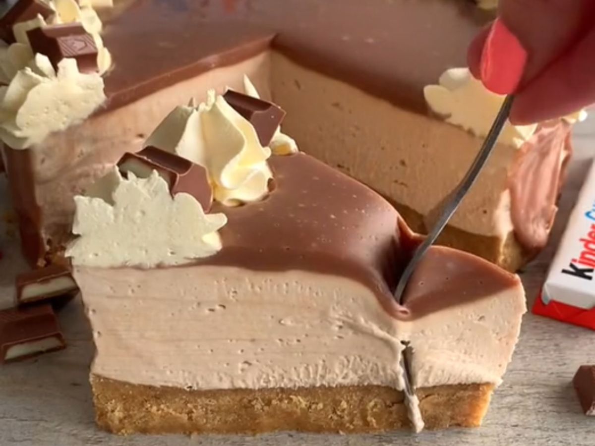 Kinder Cheesecake