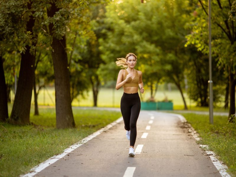 Frau Joggen