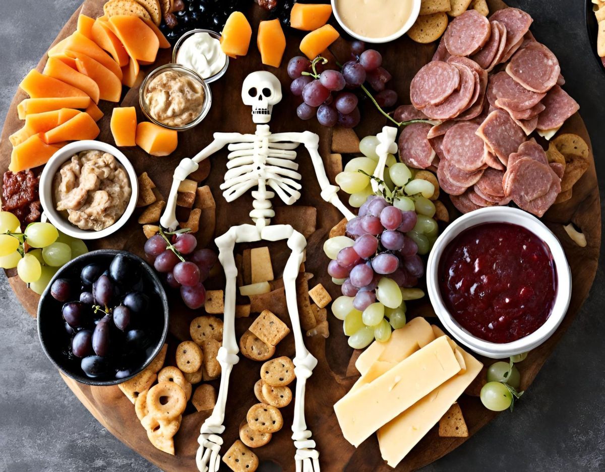 Charcuterie Board für Halloween