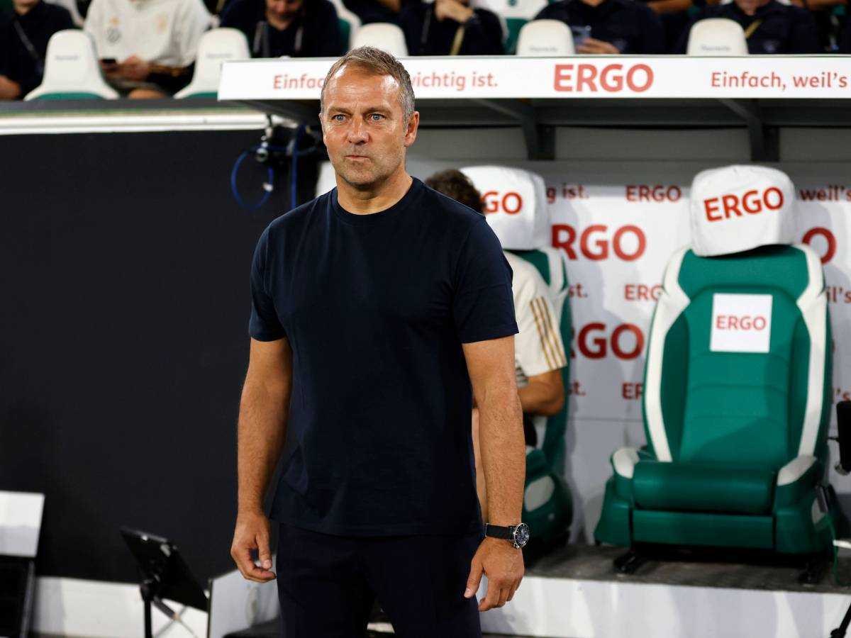 Ex-Trainer der deutschen FuÃŸballnationalmannschaft, Hansi Flick.