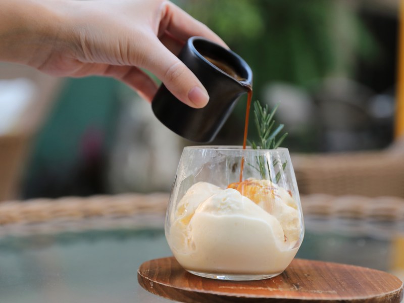 Espresso Martini Affogato Cocktail