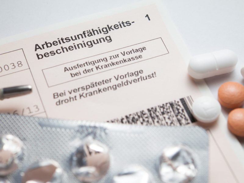 Krankschreibung