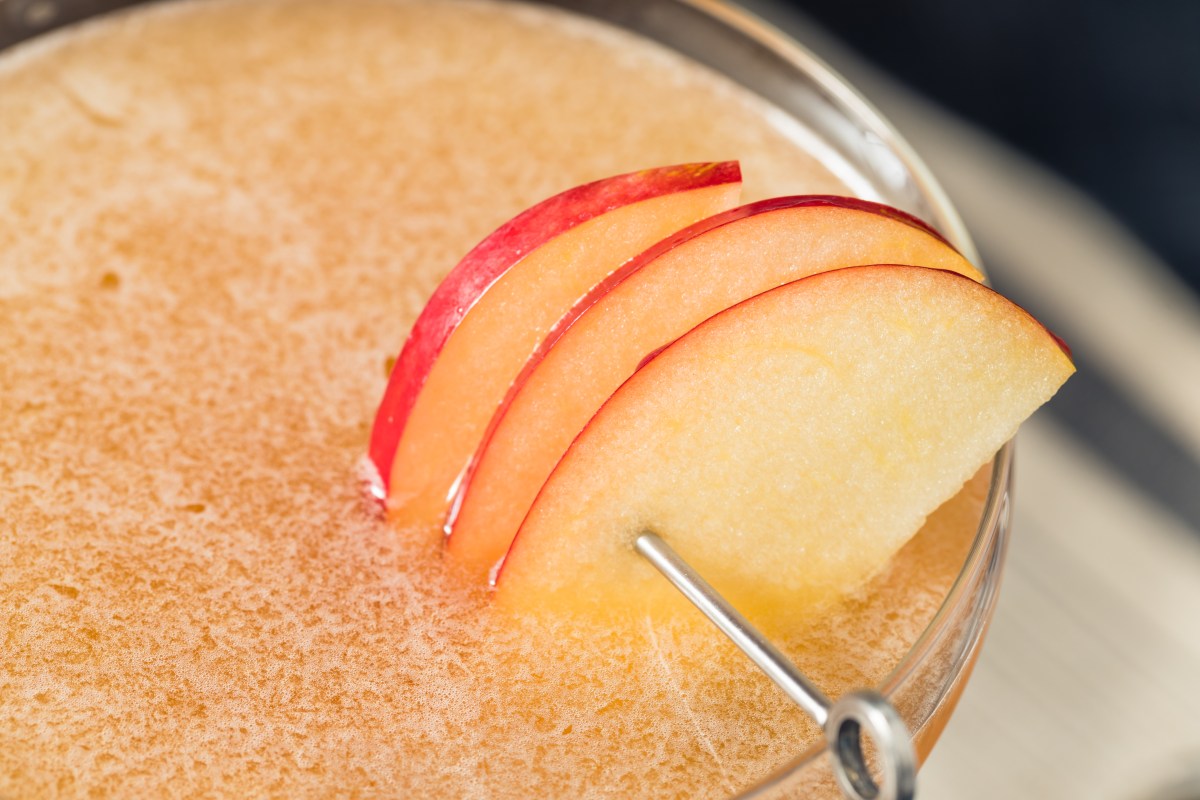 Apple Cider Martini: Cocktail fÃ¼r den Herbst