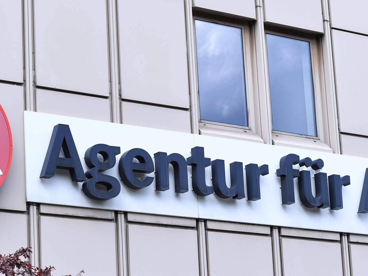 Das Logo der Agentur für Arbeit.