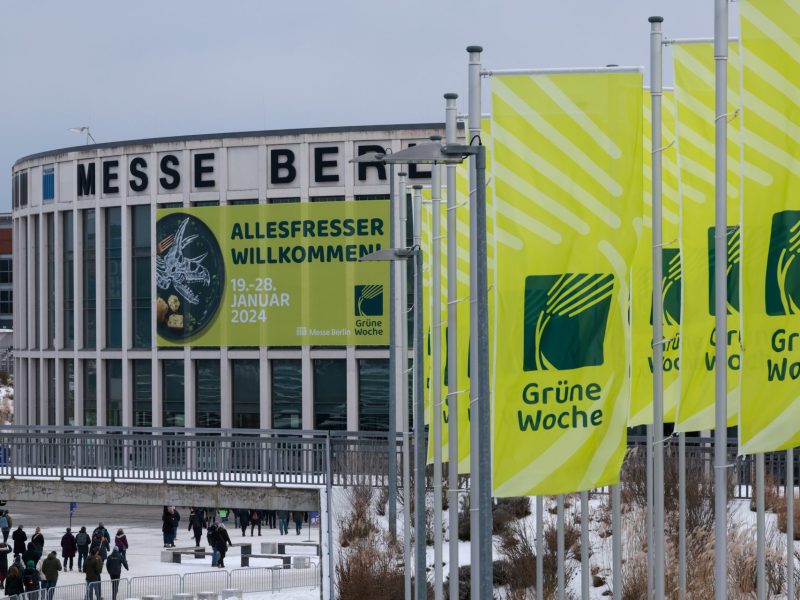 Grüne Woche Eingang Messe Süd