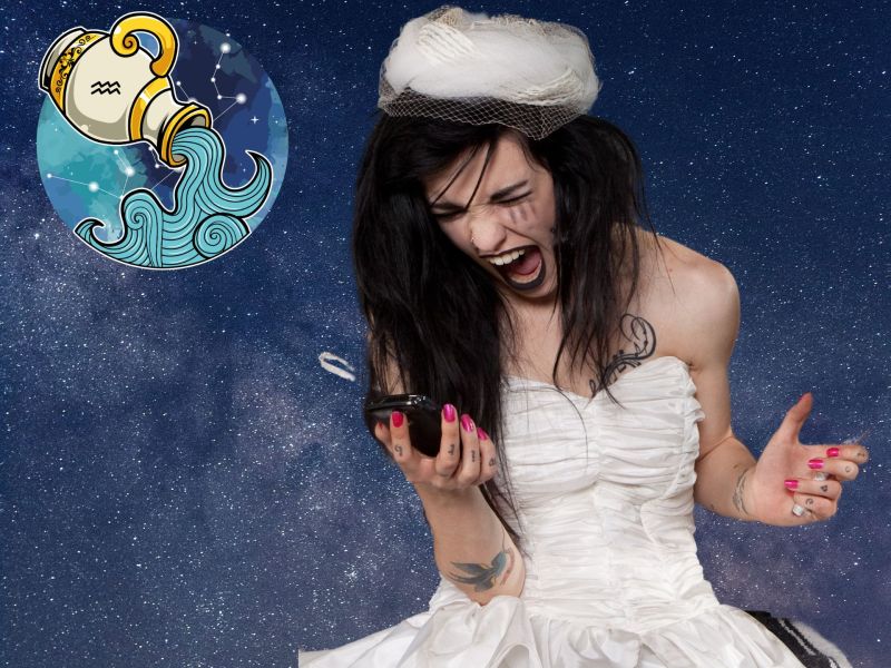 Bridezilla? Ist das Sternzeichen Wassermann eine Horrror-Braut?