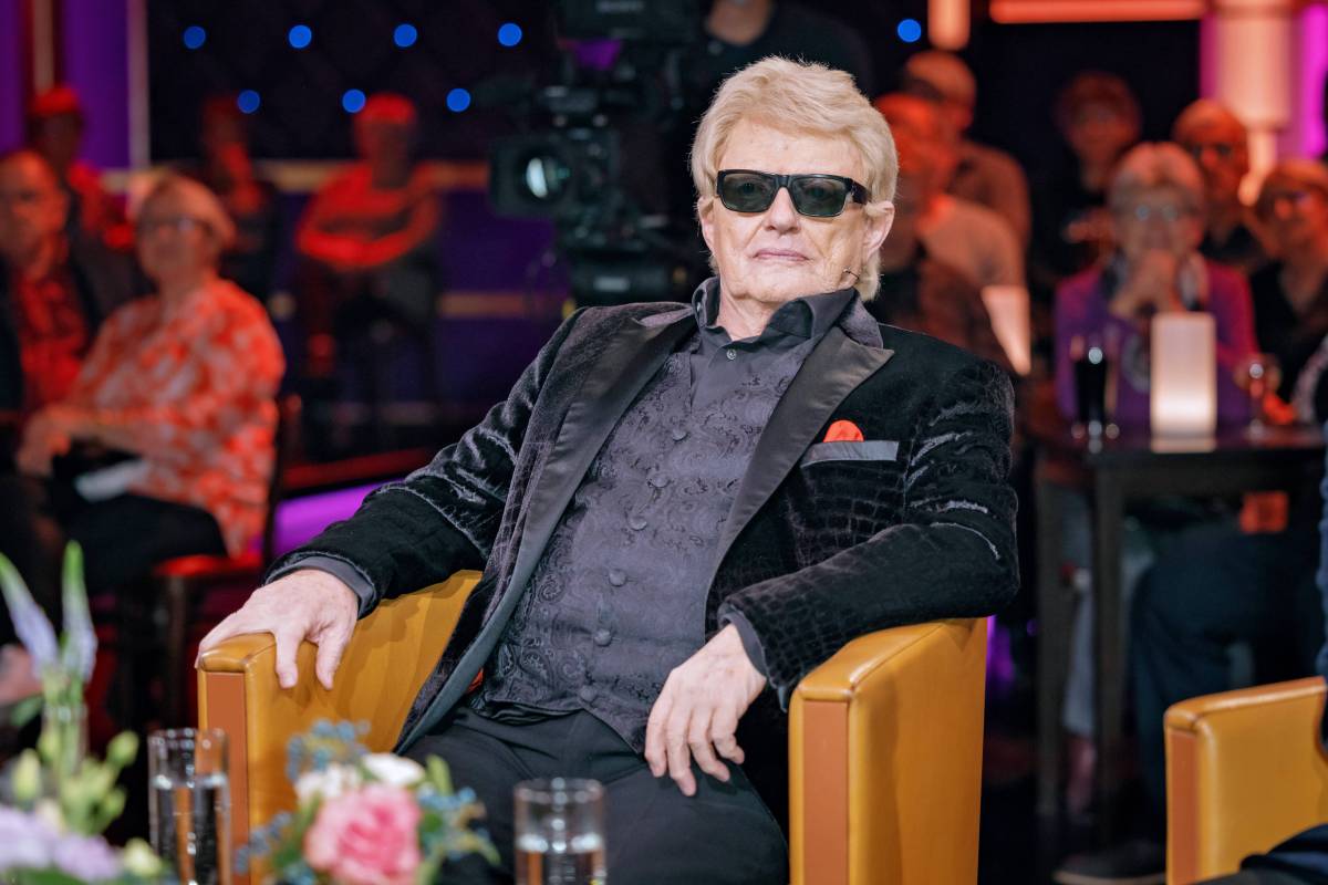 Schlager-Sänger Heino in einer TV-Show.