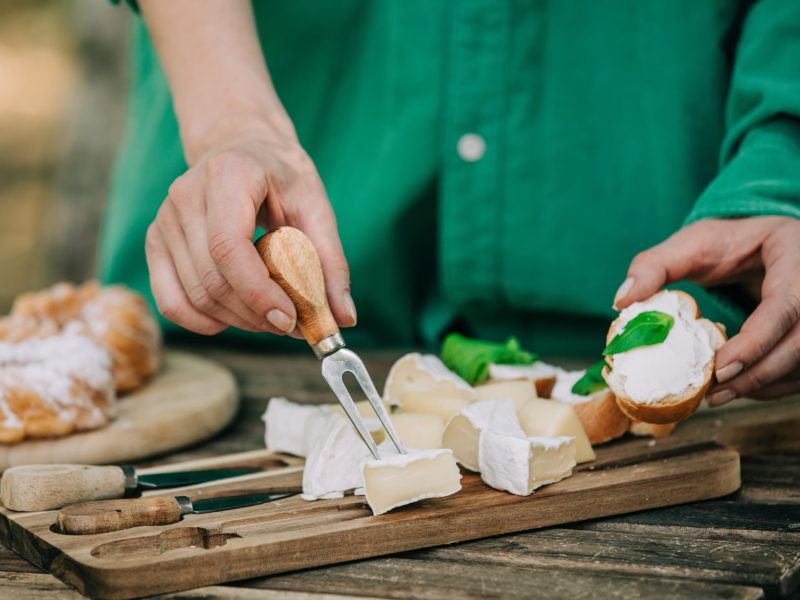 verschiedene Käse Sorten