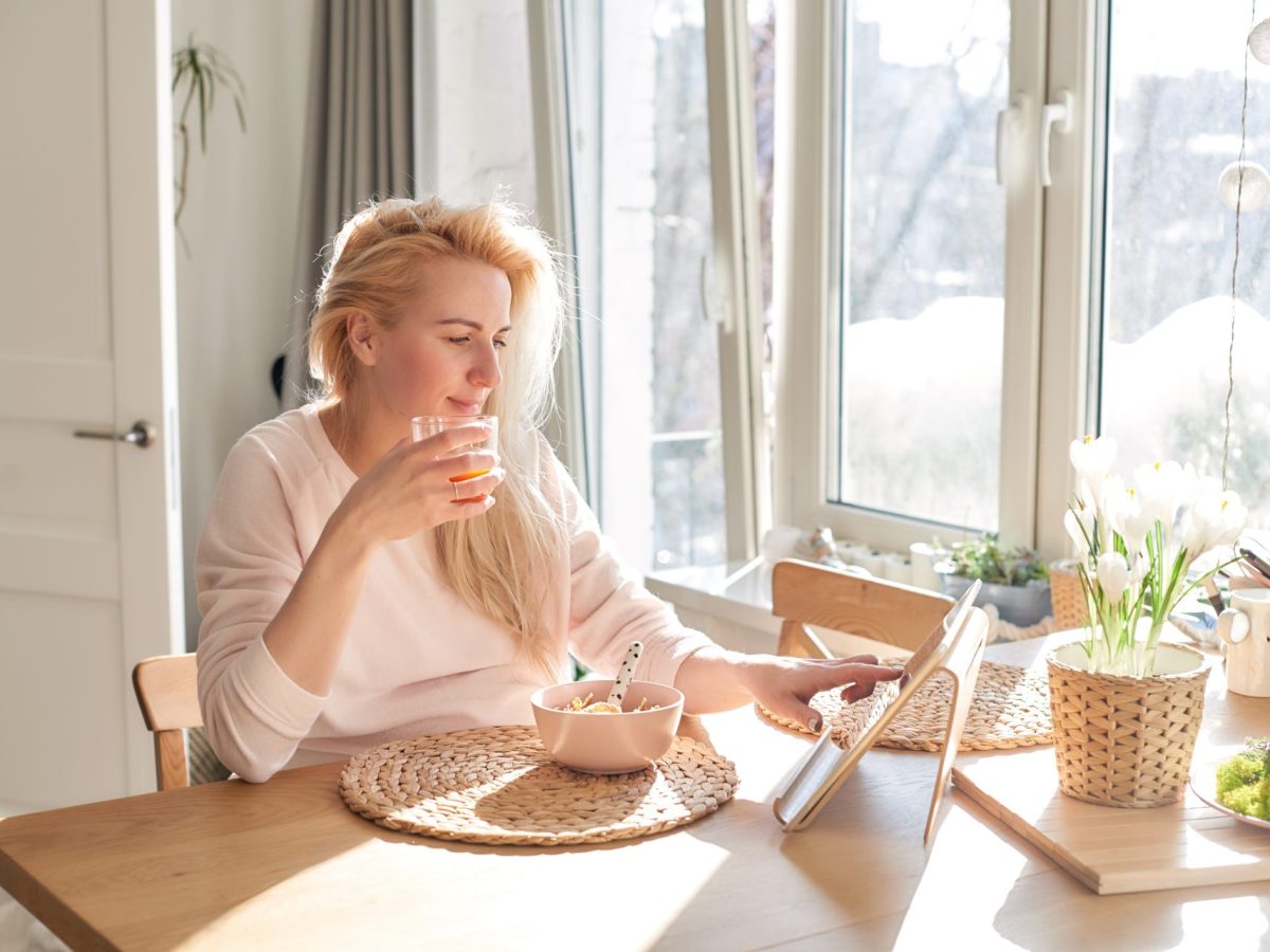 Frau FrÃ¼hstÃ¼ck