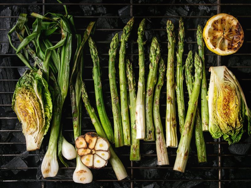 Spargel grillen