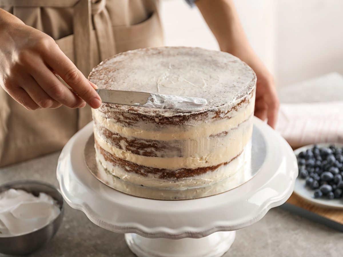 Hochzeitstorte backen