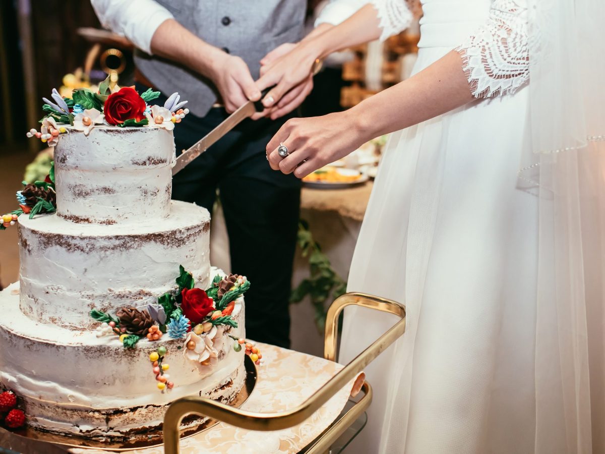 Naked Cake Hochzeitstorte