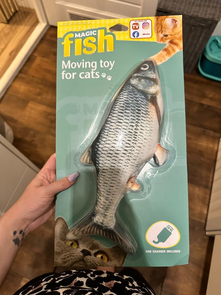 Flopping Fisch Katzen Spielzeug