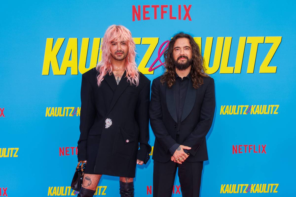 Bill und Tom bei der Premiere ihrer Netflix-Doku.