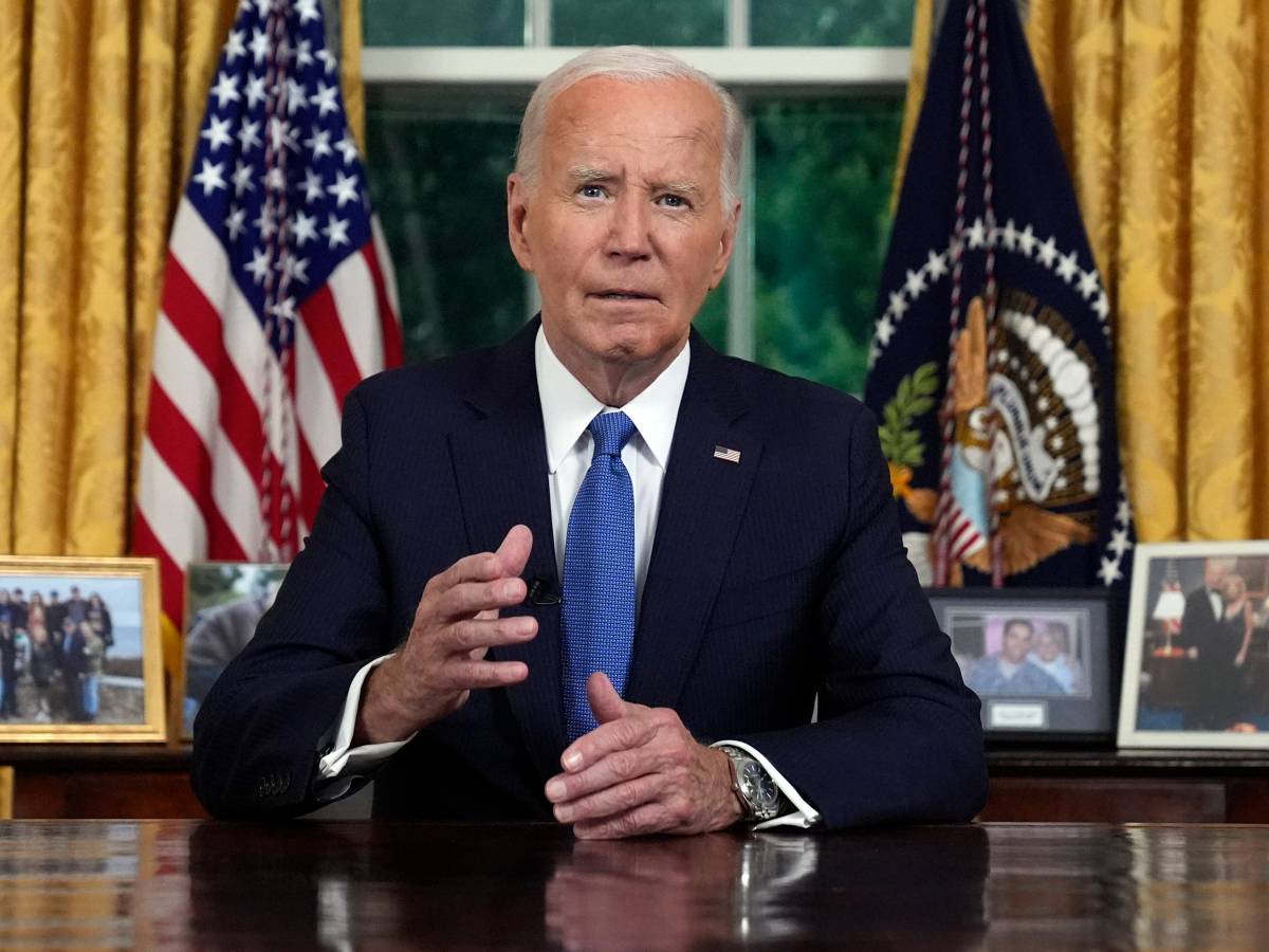 Joe Biden PrÃ¤sident der Vereinigten Staaten von Amerika.