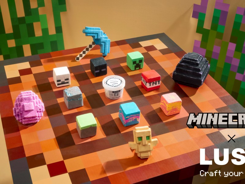 Minecraft x Lush