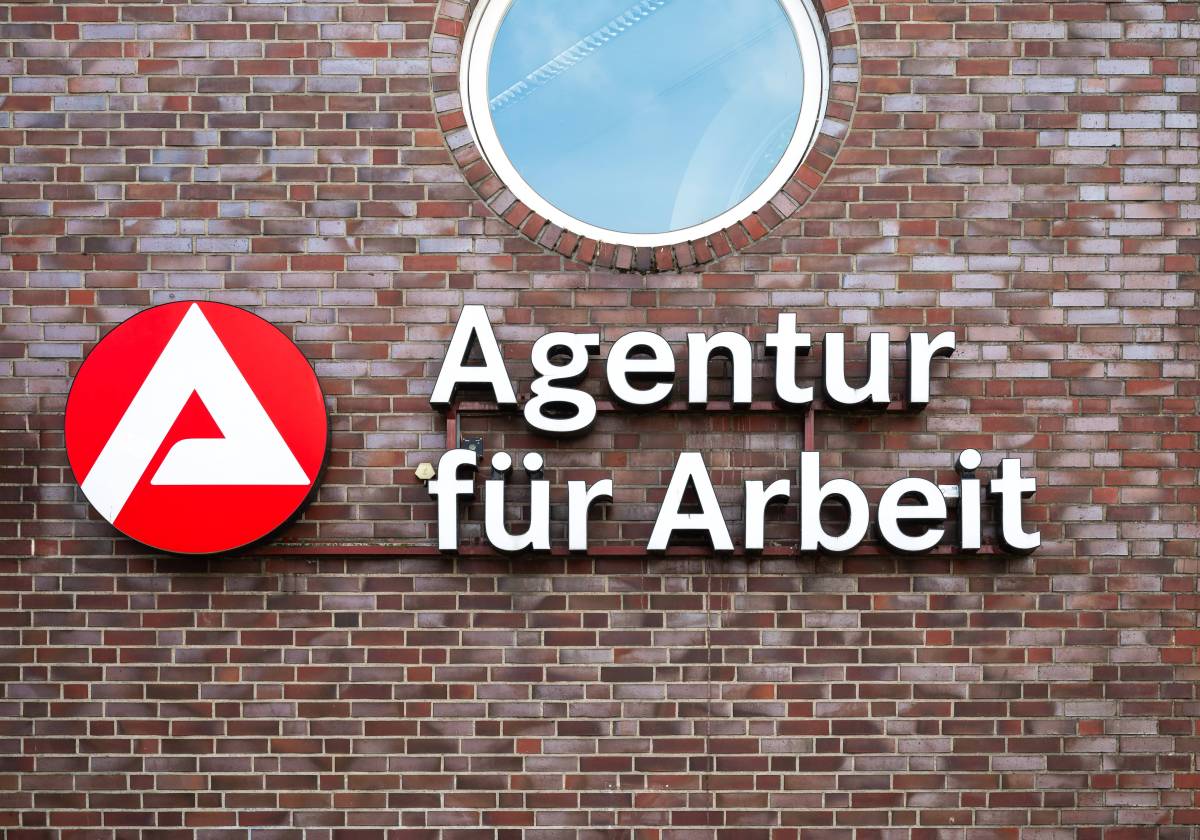 Logo der Bundesagentur fÃ¼r Arbeit.