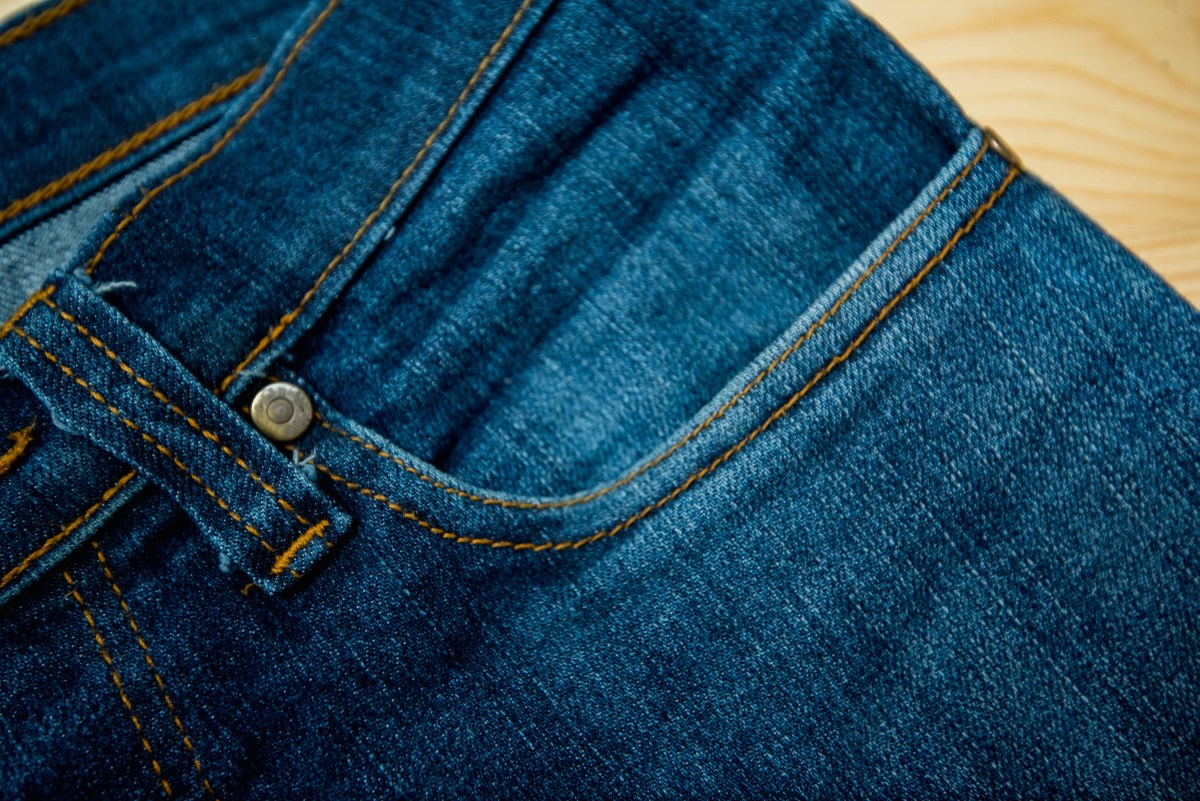 Jeans in Nahaufnahme