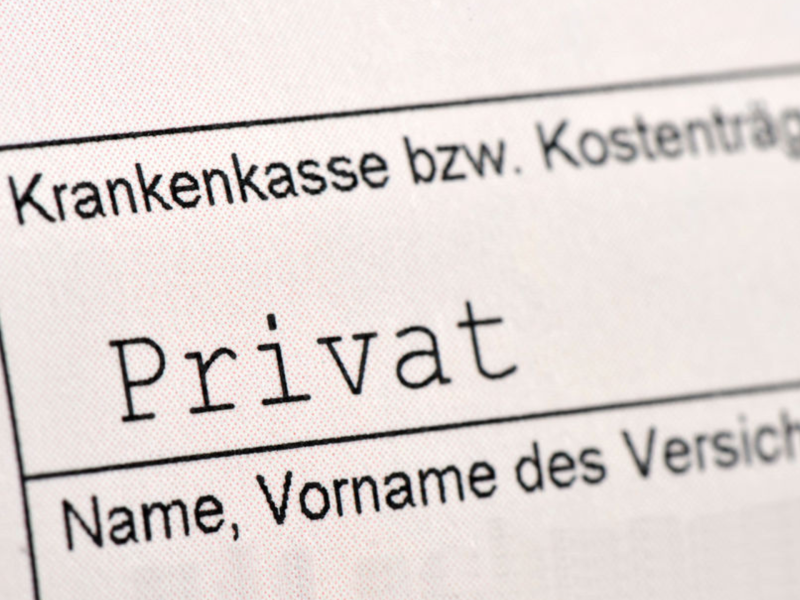 Krankschreibung für Privatversicherte