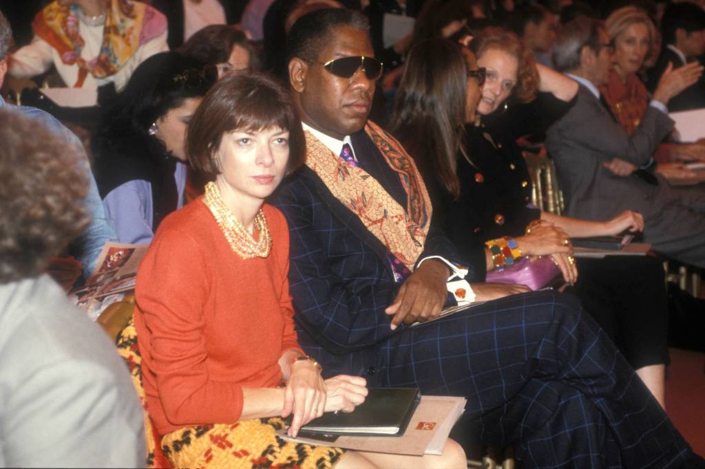 Anna Wintour als junge Frau