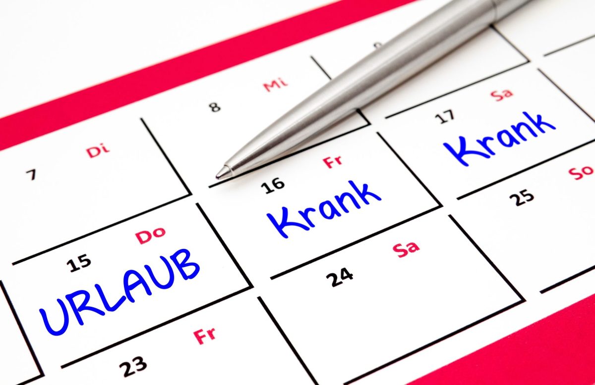 Kalender Krank Urlaub