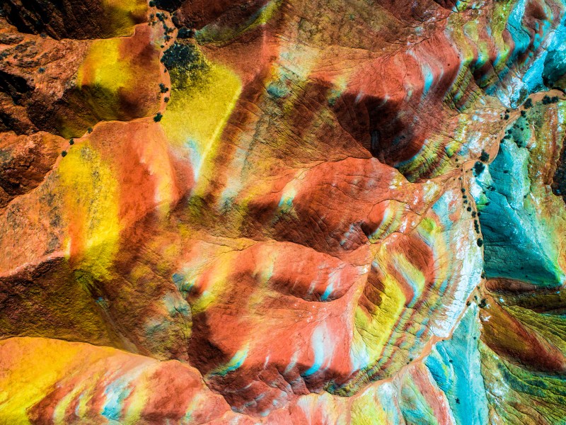 Rainbow Mountains: Das sind die vier buntesten Berge.