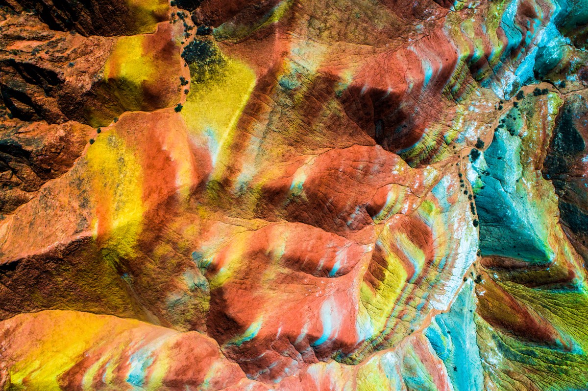 Rainbow Mountains: Das sind die vier buntesten Berge.