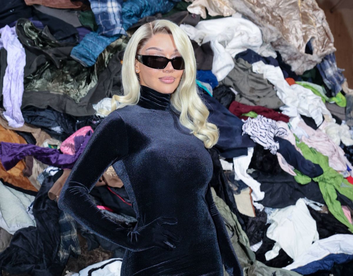 Shirin David auf der Pariser Fashion Week, 2024