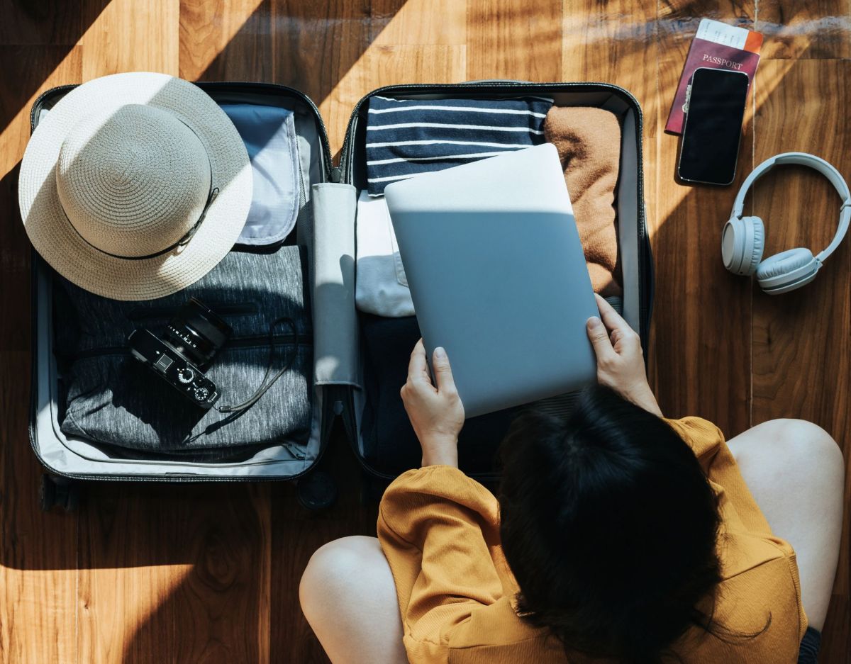 Beautyprodukte Reise Hack fürs Handgepäck