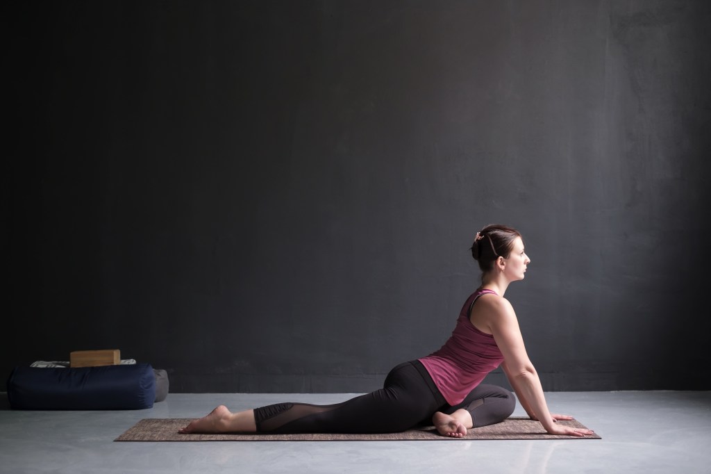 Eka Pada Rajakapotasana – Die Taube