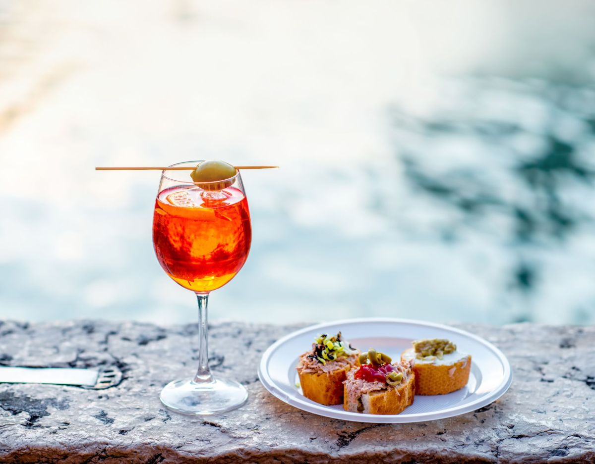Aperol Spritz Snacks