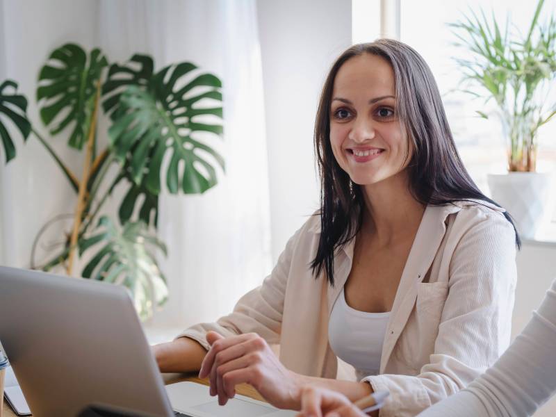 Frau Bewerbung