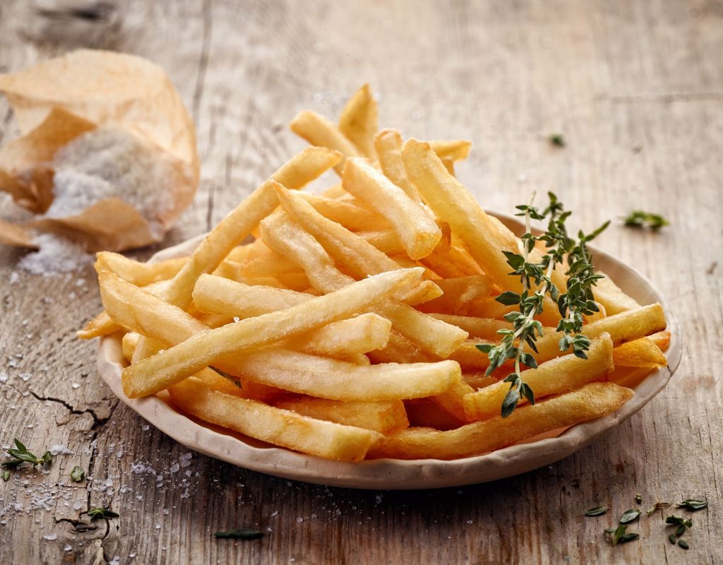 Pommes Fries mit Rosmarin Trüffel