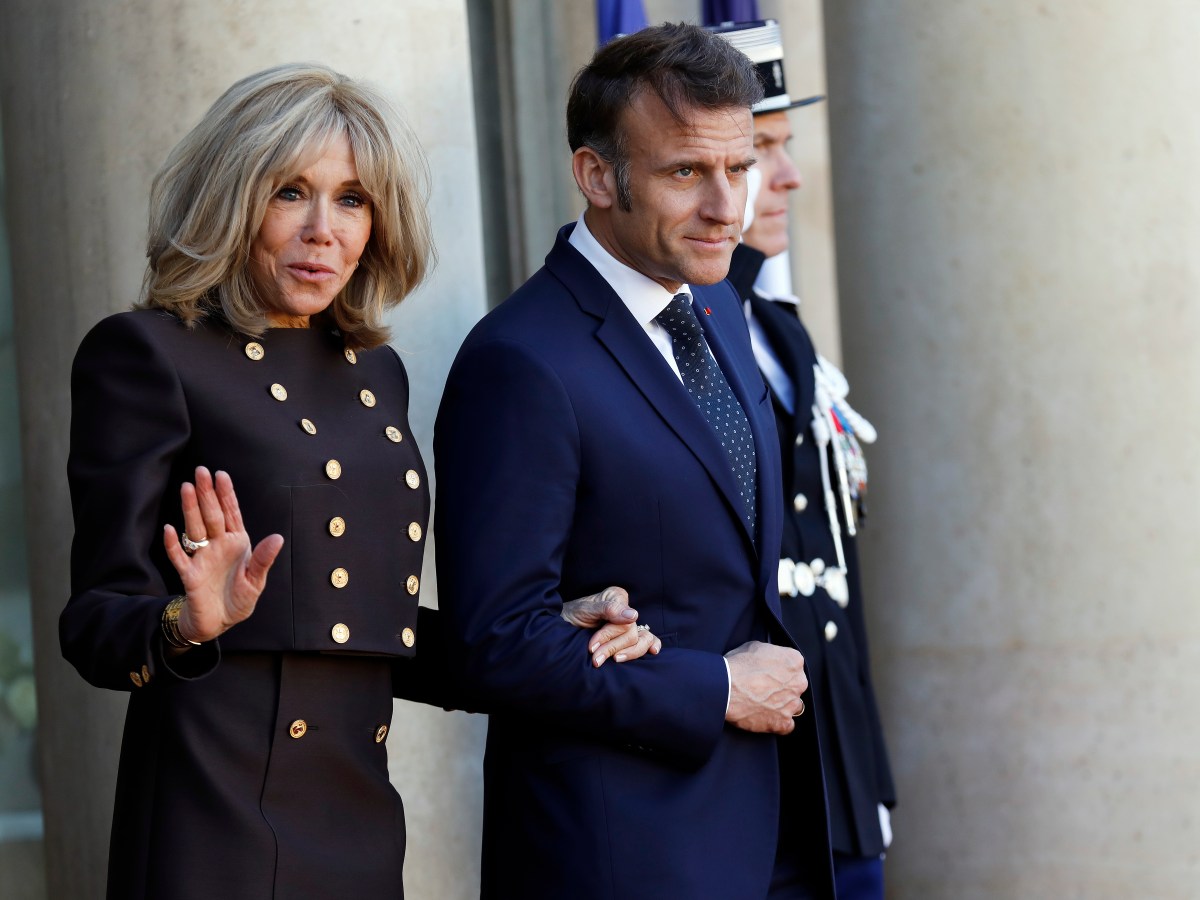 Brigitte Macron und Emmanuel Macron.