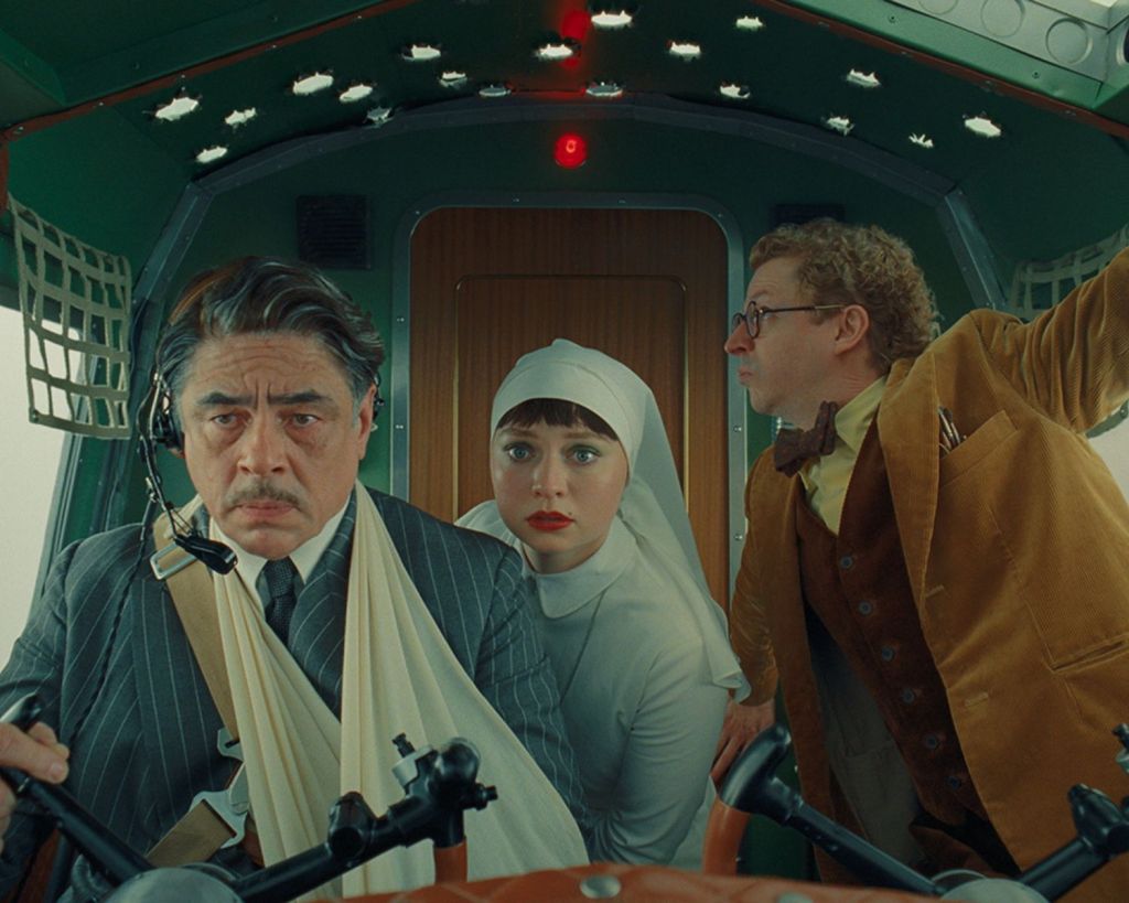 Szene aus dem Wes Anderson-Film "Der phönizische Meisterstreich".