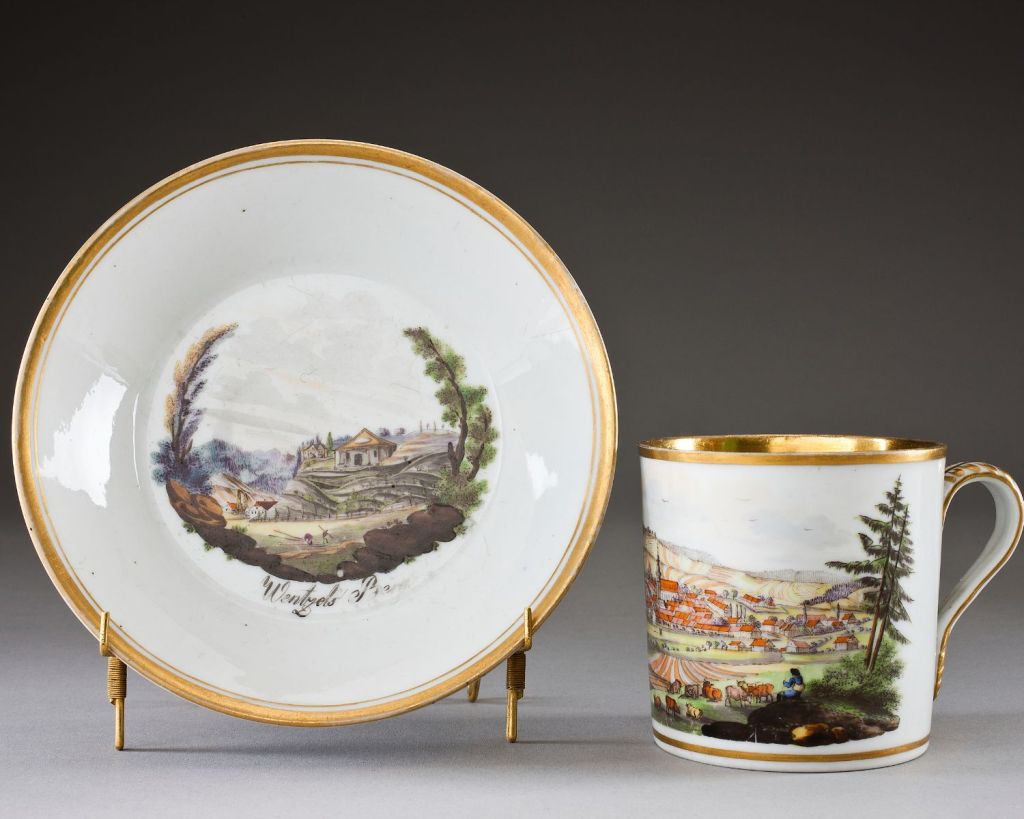 Porzellan von Graf von Henneberg Porzellan Ilmenau