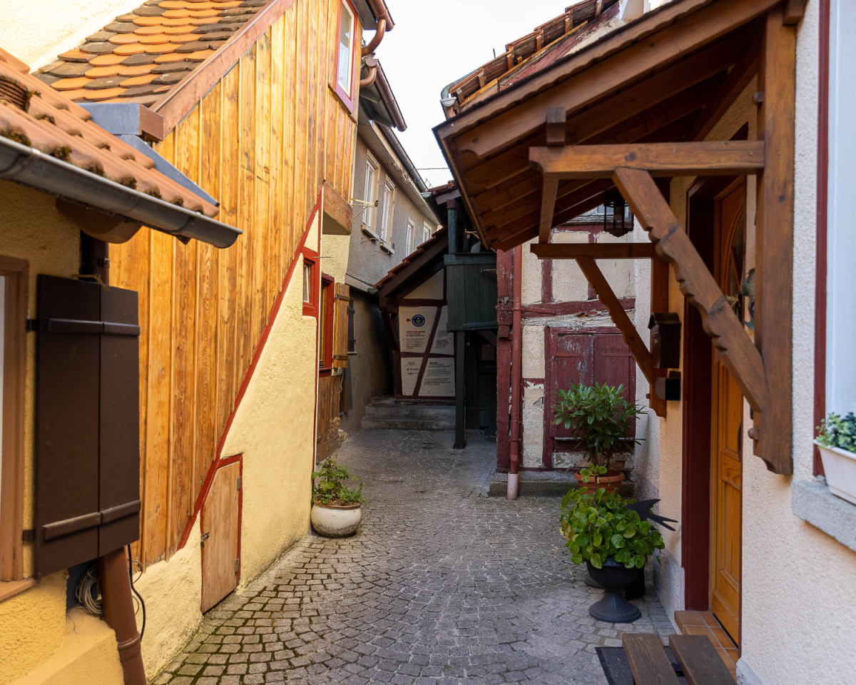 Engste Straße der Welt.