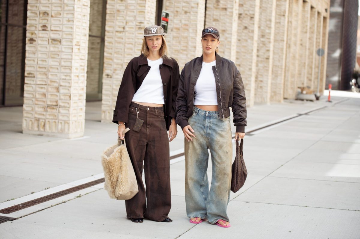 Frauen mit jeans Streetstyle