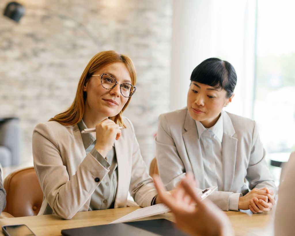Frau Vorstellungsgespräch